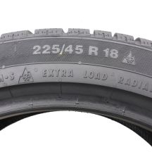 7. 2 x CONTINENTAL 225/45 R18 94V ContiWinterContact TS830P RunFlat BMW Winterreifen 2017 6,5mm