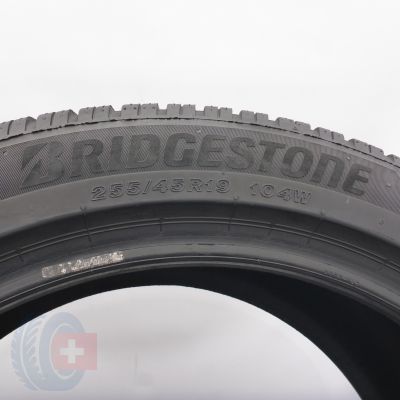 5. 255 45 19 4x BRIDGESTONE 255/45 R19 104W XL Blizzak 6 Winterreifen 2024 6,8-6,5mm