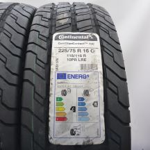 3.  225 75 16C 2x CONTINENTAL 225/75 R16C  118/116R ContiVanContact 100 Sommerreifen 2022 Ungebraucht  