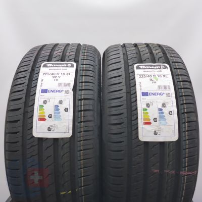 225 40 18 2x BARUM 225/40 R18 92Y XL Bravuris 5 Sommerreifen 2022 VOLL 225 40 18 2x BARUM 225/40 R18 92Y XL Bravuris 5 Sommerreifen 2022 VOLL