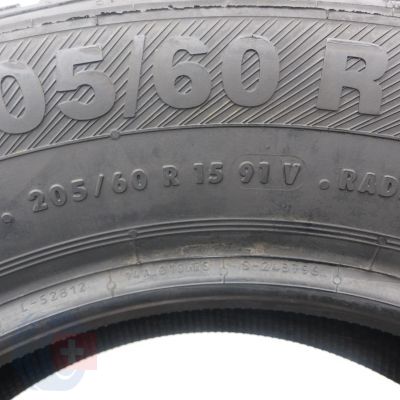 5. 205 60 15 2x BARUM 205/60 R15 91V Bravuris 2 Sommerreifen 2019 WIE NEU VOLL