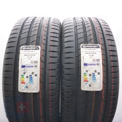 4. 265 50 20 4x CONTINENTAL 265/50 R20 111W XL PremiumContact 7 Sommerreifen 2024 VOLL