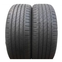 5. 4 x CONTINENTAL 205/55 R17 91V EcoContact 6 Sommerreifen  DOT20/21 6mm