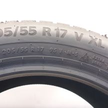 6.  205 55 17 2x CONTINENTAL 205/55 R17 95V XL WinterContact TS 870 P Winterreifen 2024 8,5-8,2mm WIE NEU 