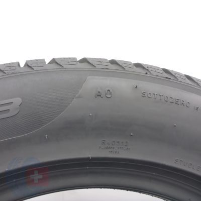 8. 225 60 17 2x PIRELLI 225/60 R17 99H AO Sottozero 3 Winter Winterreifen 2020 7,2-7,5mm