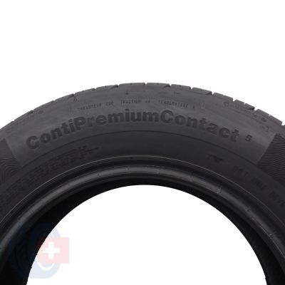 5. 195 65 15 2x CONTINENTAL 195/65 R15 91V ContiPremiumContact 5 Sommerreifen 6,5mm 2018