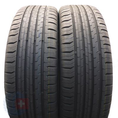 4. 195/55 R20 4x CONTINENTAL 95H XL ContiEcoContact 5 Sommerreifen 2020 VOLL WIE NEU 