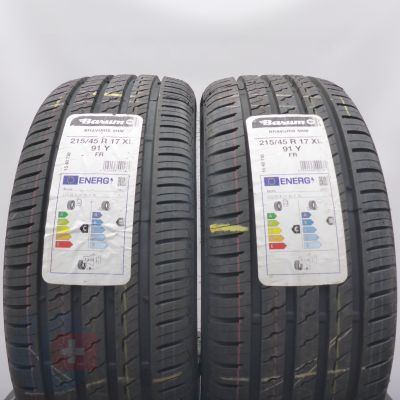 215 45 17 2x BARUM 215/45 R17 91Y XL Bravuris  5 Sommerreifen 2022 VOLL 