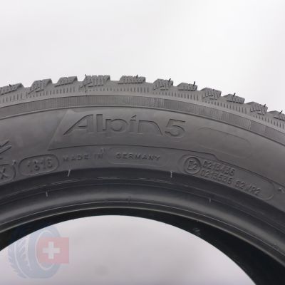 6. 215 55 17 4x MICHELIN 215/55 R17 98V XL Alpin 5 Winterreifen 2016 6,2-6,8mm