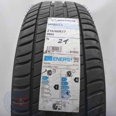 215 60 17 1x MICHELIN 215/60 R17 96H Primacy 3 Sommerreifen 2021 Ungebraucht  