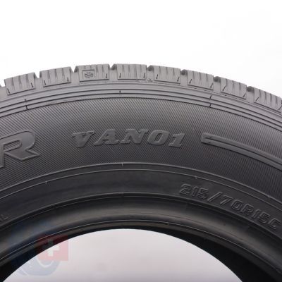 7. 215 70 15C 2x FALKEN 215/70 R15C 109/107R Eurowinter VAN01 Winterreifen 2025 9,8-9,5mm WIE NEU 