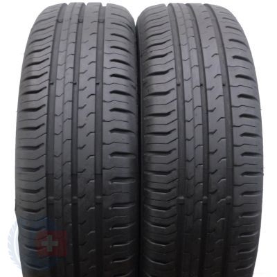 2. 4 x CONTINENTAL 165/60 R15 77H ContiEcoContact 5 Sommerreifen DOT17 6,5-6,8mm