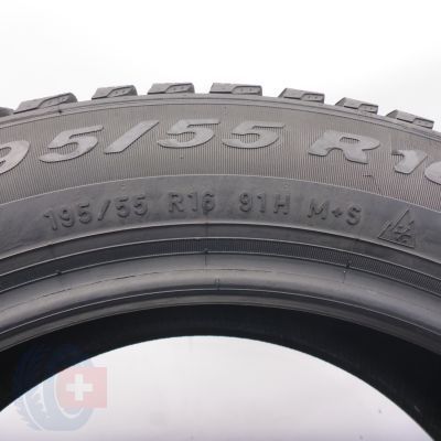 5. 195 55 16 2x PIRELLI 195/55 R16 91H XL Winter Cinturato Winterreifen 2021 7,8mm