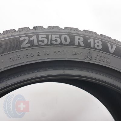 7.  215 50 18 4x SEMPERIT 215/50 R18 92V Speed-Grip 5 Winterreifen 2024 8,2-7,7mm WIE NEU