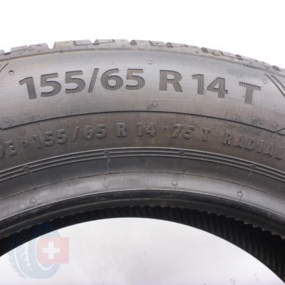 5. 155 65 14 2x BARUM 155/65 R14 75T Bravuis 5HM Sommerreifen 2024 VOLL WIE NEU  