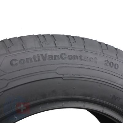 7. 2 x CONTINENTAL 225/65 R16C 112/110R ContiVanContact 200 Sommerreifen 2022 6; 6,5mm