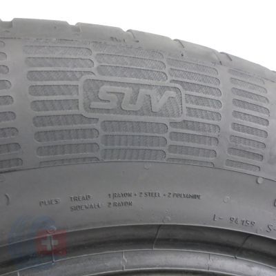 7. 2 x CONTINENTAL 235/60 R18 103V ContiEcoContact 5 SUV Sommerreifen 2017  6.8mm