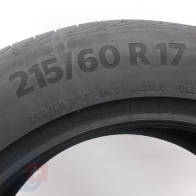 5. 215 60 17 2x CONTINENTAL 215/60 R17 96V PremiumContact6 Sommerreifen 2021 WIE NEU VOLL