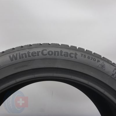 6. 245 45 18 2x CONTINENTAL 245/45 R18 100V XL WinterContact TS 870 P Winterreifen 2021 7.8-8mm