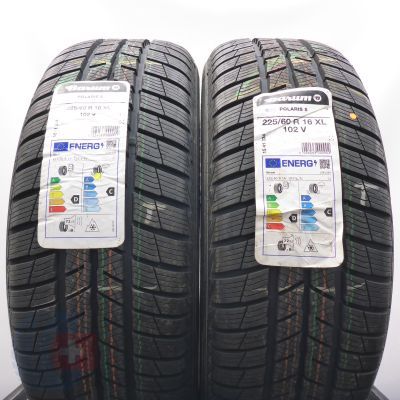 4. 225 60 16 4x BARUM 225/60 R16 102V XL Polaris 5 Winterreifen 2024 VOLL WIE NEU 