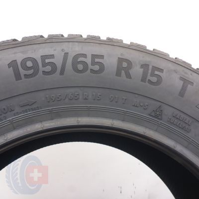 5. 195 65 15 1x CONTINENTAL 195/65 R15 91T  WinterContact TS 870 Winterreifen  2021 Ungebraucht  