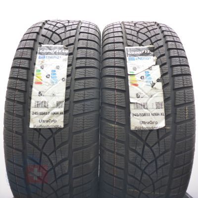 3. 245 55 17 4x GOODYEAR 245/55 R17 106H XL UltraGrip Performance+ M0-V Winterreifen 2021 Ungebraucht   