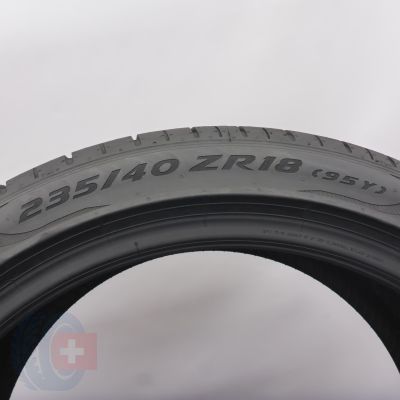 5. 235 40 18 1x PIRELLI 235/40 R18 95Y XL P Zero Sommerreifen 2019 VOLL WIE NEU 