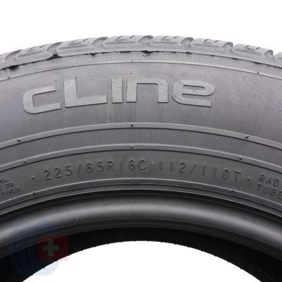 5. 225 65 16C 2x NOKIAN 225/65 R16C 112/110T cLine Sommerreifen 2016 8,9-9,2mm