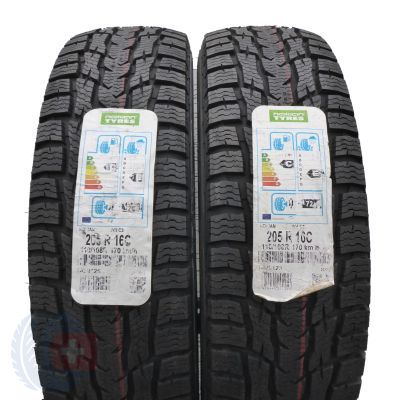 5. 205 80 16C 4x NOKIAN 205/80 R16C 110/108R WRC 3 Winterreifen 2016 VOLL Ungebraucht