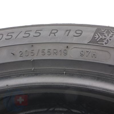 5. 205 55 19 2x MICHELIN 205/55 R19 97H XL Alpin7 Winterreifen 2024 6,9mm