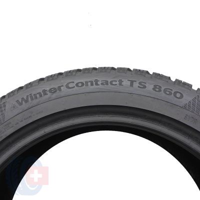 5. 225 45 17 2x CONTINENTAL 225/45 R17  91H WinterContact TS 860 Winterreifen 2018 8,2mm WIE NEU