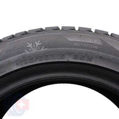 6. 195 55 15 2x DAYTON 195/55 R15 85H DW 510 Winterreifen 2016 UNGEBRAUCHT VOLL