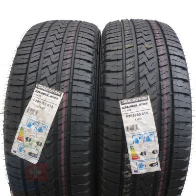 4. 4 x BRIDGESTONE 265/65 R18 112H Dueler H/L 683 Sommerreifen 2017 VOLL WIE NEU 