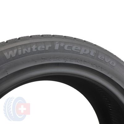 3. 1 x HANKOOK 245/45 R17 99V XL Winter I*cept evo W310 Winterreifen 2014 VOLL Ungebraucht