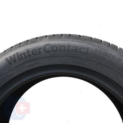 5.  215 60 17 2x CONTINENTAL 215/60 R17 100V XL WinterContact TS 870 P Winterreifen 2021 VOLL WIE NEU