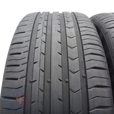 2. 225 55 17 2x CONTINENTAL 225/55 R17 97W ContiPremiumContact 5 Sommerreifen 7,2mm 2022 Wie Neu