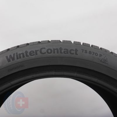 5. 255 40 19 2x CONTINENTAL 255/40 R19 100V XL WinterContact TS 870 P Winterreifen 2023 7,8-8mm