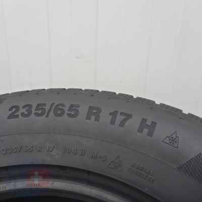 4. 235 65 17 2x CONTINENTAL 235/65 R17 104H AO WinterContact Ts850P Winterreifen 2021 6,8mm