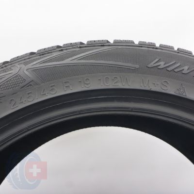 4.  245 45 19 1x VREDESTEIN  245/45 R19 102W XL Wintrac PRO Winterreifen 2023  VOLL WIE NEU 