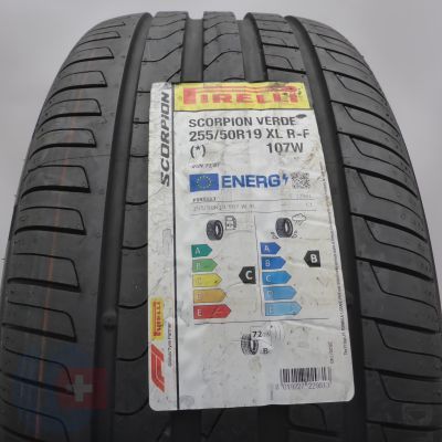 255 50 19 1x PIRELLI 255/50 R19 107W XL Scorpion Verde Sommerreifen RUNFLAT BMW 2021 VOLL