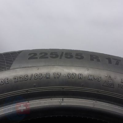 6. 225 55 17 2x CONTINENTAL 225/55 R17 97H XL WinterContact TS 850 P M0E RFT Winterreifen 2024 6,8-7mm 