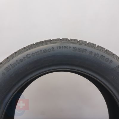 9. 225 55 17 4x CONTINENTAL 225/55 R17 97H RunFlat BMW MOE WinterContact TS850P Winterreifen 2022 WIE NEU VOLL