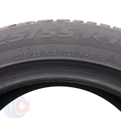 5. 225 55 18 2x PIRELLI 225/55 R18 102V XL Sottozero 3 Winter AO Winterreifen 2020 VOLL Wie Neu