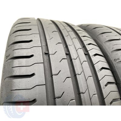 2. 2 x CONTINENTAL 185/50 R16 81H ContiEcoContact 5 Sommerreifen 2020 6.5mm 