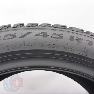 9.  225 45 18 4x PIRELLI  225/45 R18  95V Powercy Winter Winterreifen 2025 9,2 -8,8mm WIE NEU