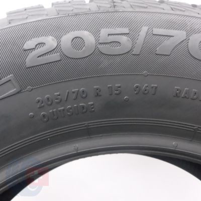 4. 205 70 15 2x CONTINENTAL 205/70 R15 96T CrossContact Winter Winterreifen 2022 VOLL WIE NEU