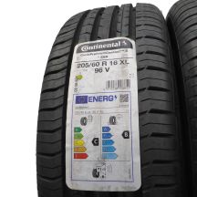 2. 205 60 16 4x CONTINENTAL 205/60 R16 96V XL ContiPremiumContact 5 SSR BMW Sommerreifen 2021 VOLL WIE NEU