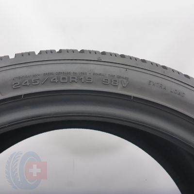 5.  245 40 19 2x  DUNLOP 245/40 R19 98V XL Winter Sport 5 Winterreifen 2016 8,8mm
