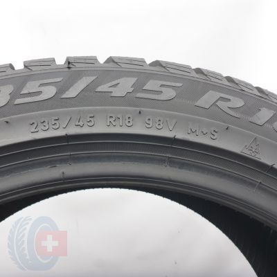 7. 235 45 18 2x PIRELLI 235/45 R18 98V XL Winter Sottozero 3 PNCS T0 Winterreifen 2025 7,8mm