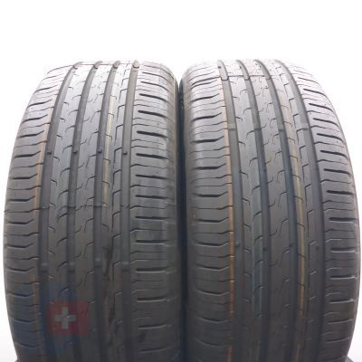  215 55 16 2x CONTINENTAL 215/55 R16 97Y XL EcoContact 6 Sommerreifen 2021/22 VOLL 